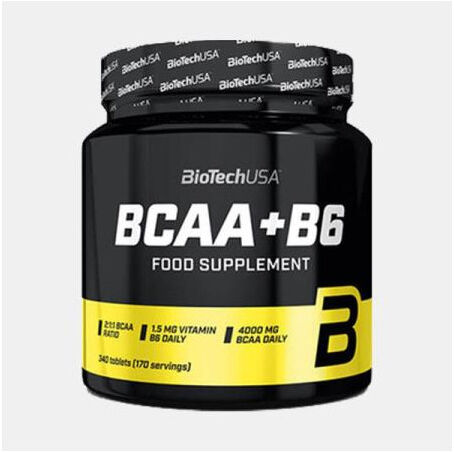 BIOTECH USA BCAA + B6 340 COMPRIMIDOS BIOTECH