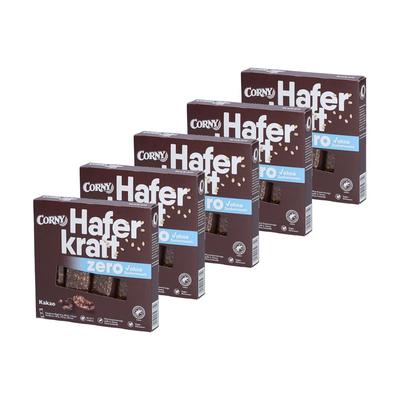 Corny Haferkraft Zero Faltschachtel kakao x5 5x4 St Riegel