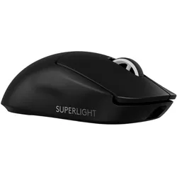 Logitech PRO X Superlight 2 Schwarz Gaming Maus, Kabellose LIGHTSPEED Technologie, Hero 2 Sensor, 44.000 DPI, 8000Hz