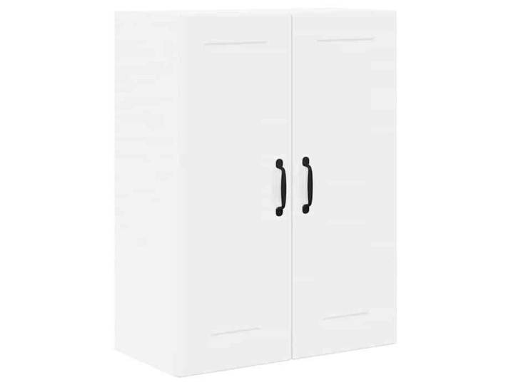 BEL-ACHAT* Meuble de stockage Moderne - Suspendu - Meuble mural de cuisine Blanc brillant 60x31x80cm @Promo4622670