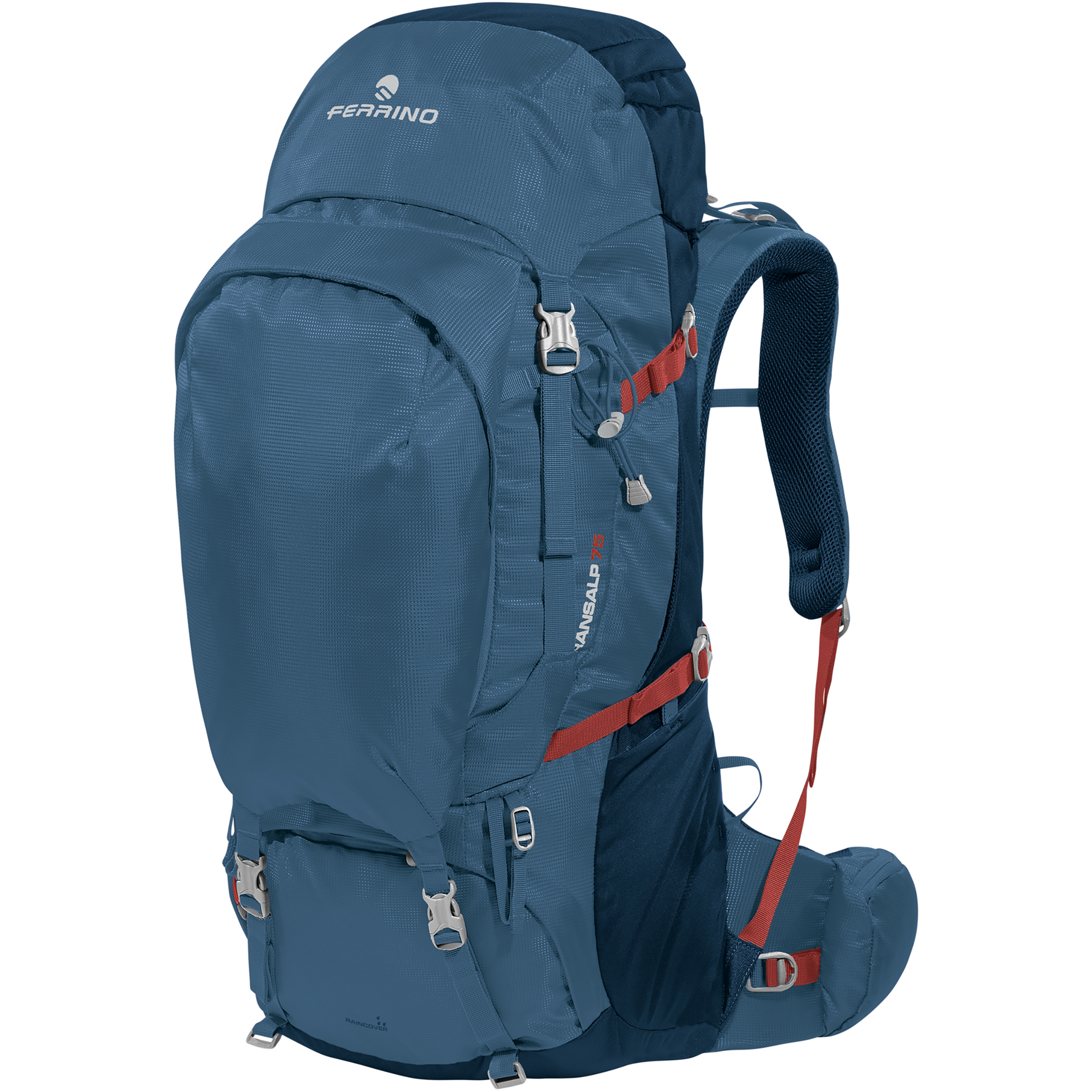 Ferrino Transalp 75 Wanderrucksack blau Größe 75L Camping Widerstandsfähig