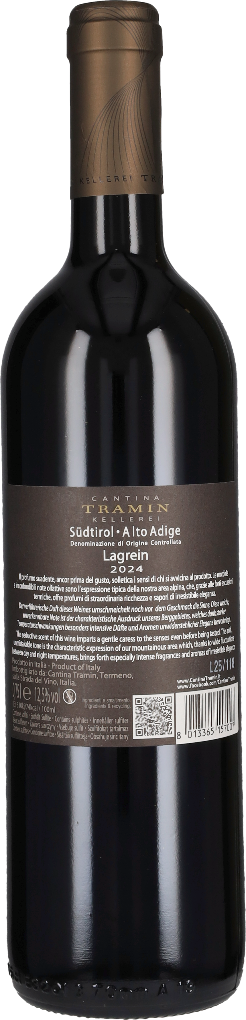 Lagrein Tramin 2025