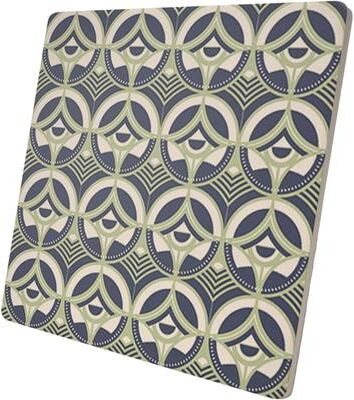 CounterArt "Greek Orthodox Design on 8"" Square Stone Trivet"