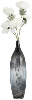 Sagebrook Home Artistic Glass Blue Ombre Abstract Vase
