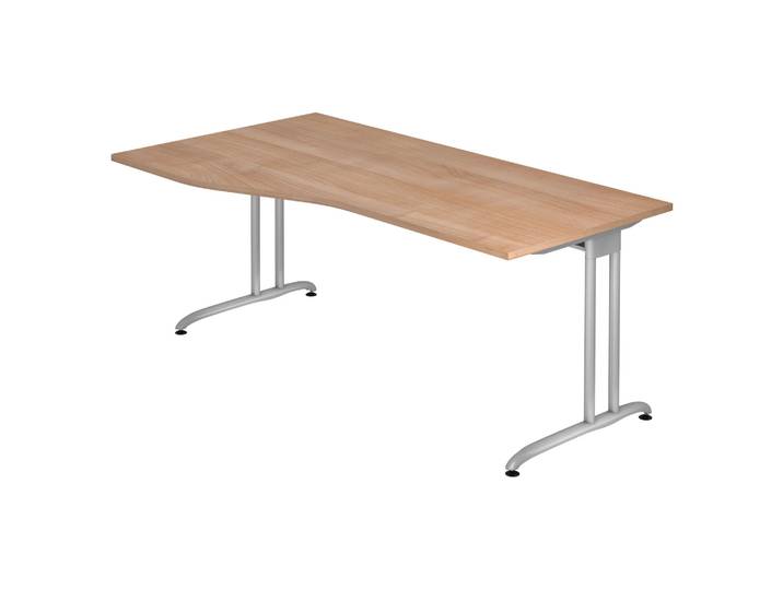 BELA 18 S Schreibtisch 180 x 100 Nussbaum