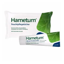 Hametum Salbe + Feuchttücher Set groß 1 Set
