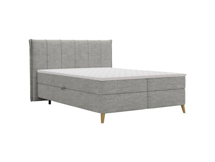 Boxbett Veloria Grau ca. 140x200cm