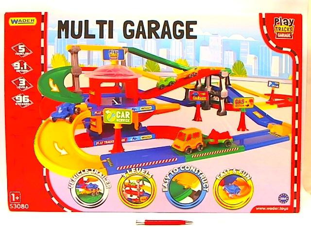 Wader Playtracks Garage Parkeerplaats 53080 3080
