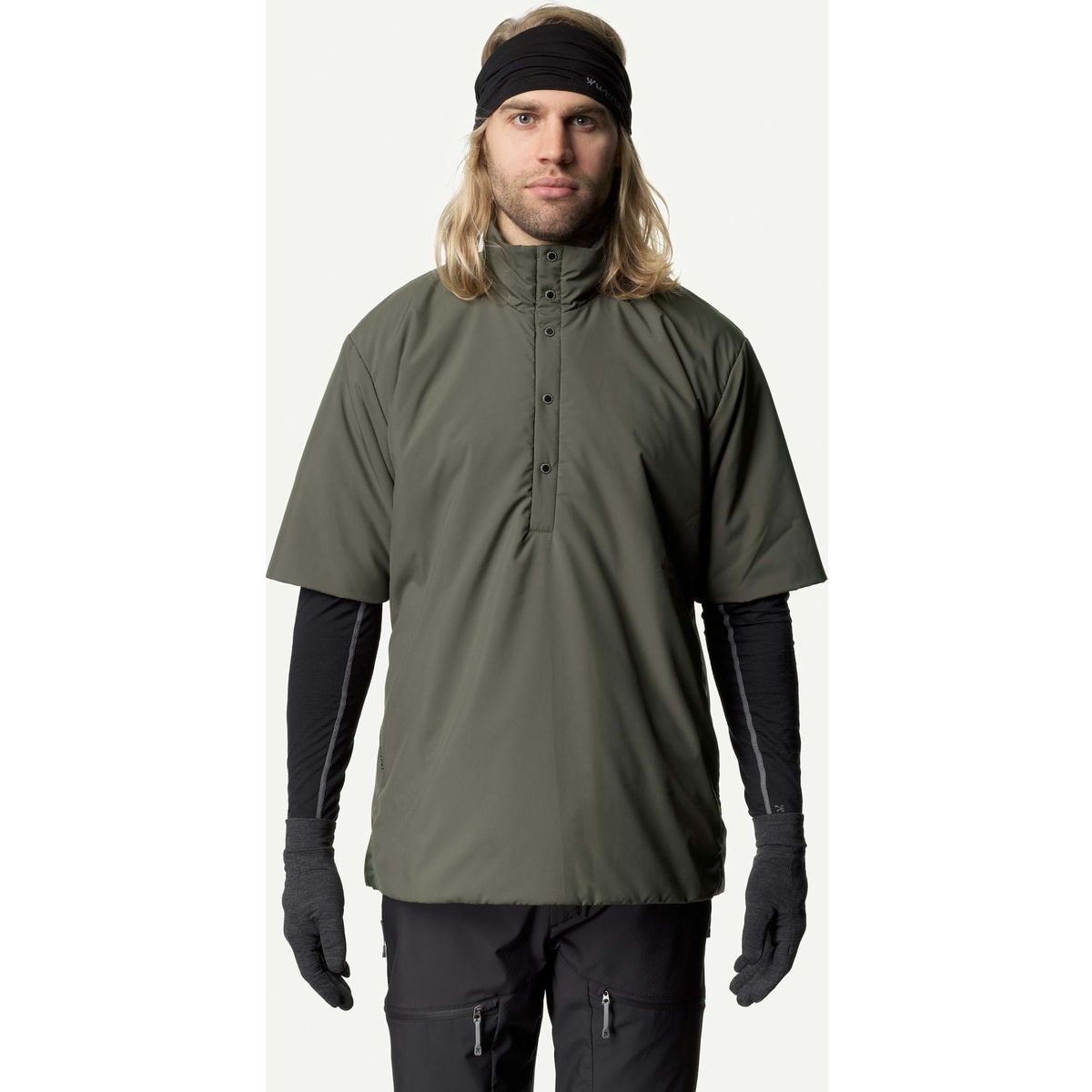 Houdini All Weather T-neck baremark green (174) M/L 800095-174-M/L