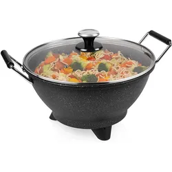 Princess Wok Elektrischer, Tischgrill, Schwarz