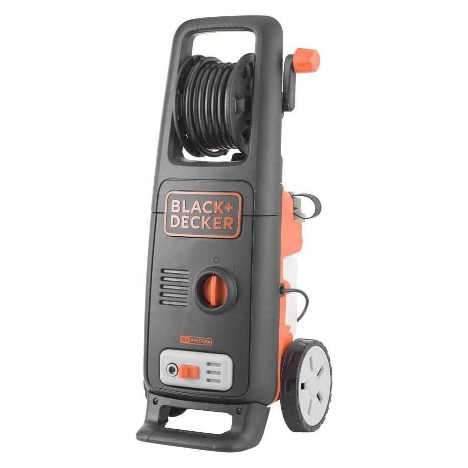 Black & Decker Hochdruckreiniger BXPW1700PE mit Patio Cleaner und Bürste (Netzbetrieb) (BXPW1700PE)