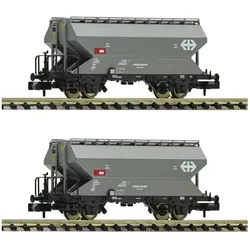 FLEISCHMANN 830311 N 2-tlg. Set: Getreidesilowagen Tgpps, SBB, Ep. V