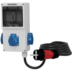 3x230V Mobiler Stromzähler MID 3x2.5mm2 Doktorvolt DV-4302-ML