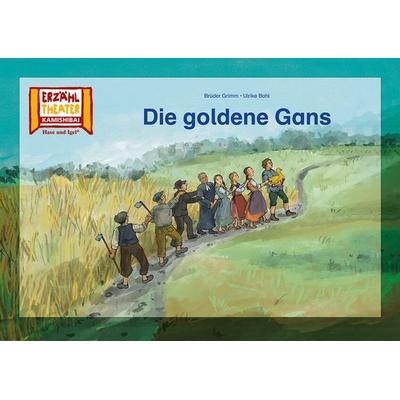 Die goldene Gans / Kamishibai Bildkarten, von Brüder Grimm, Hase und Igel Verlag