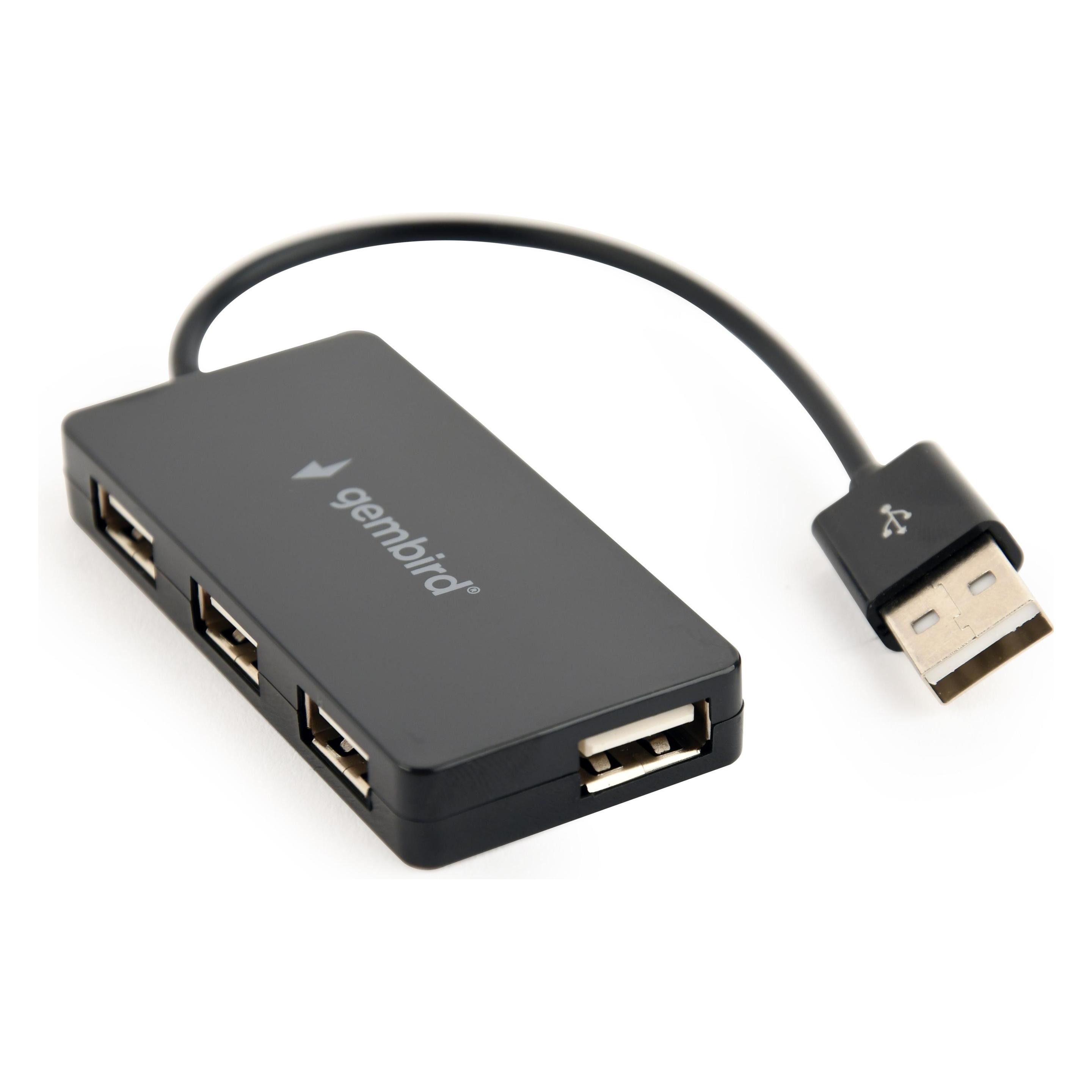 Gembird UHB-U2P4-04 (USB-A, 4 Ports) (UHB-U2P4-04)