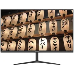Japannext JN-IPS27WQHDR-C65W (2560 x 1440 Pixel, 27"), Monitor, Schwarz