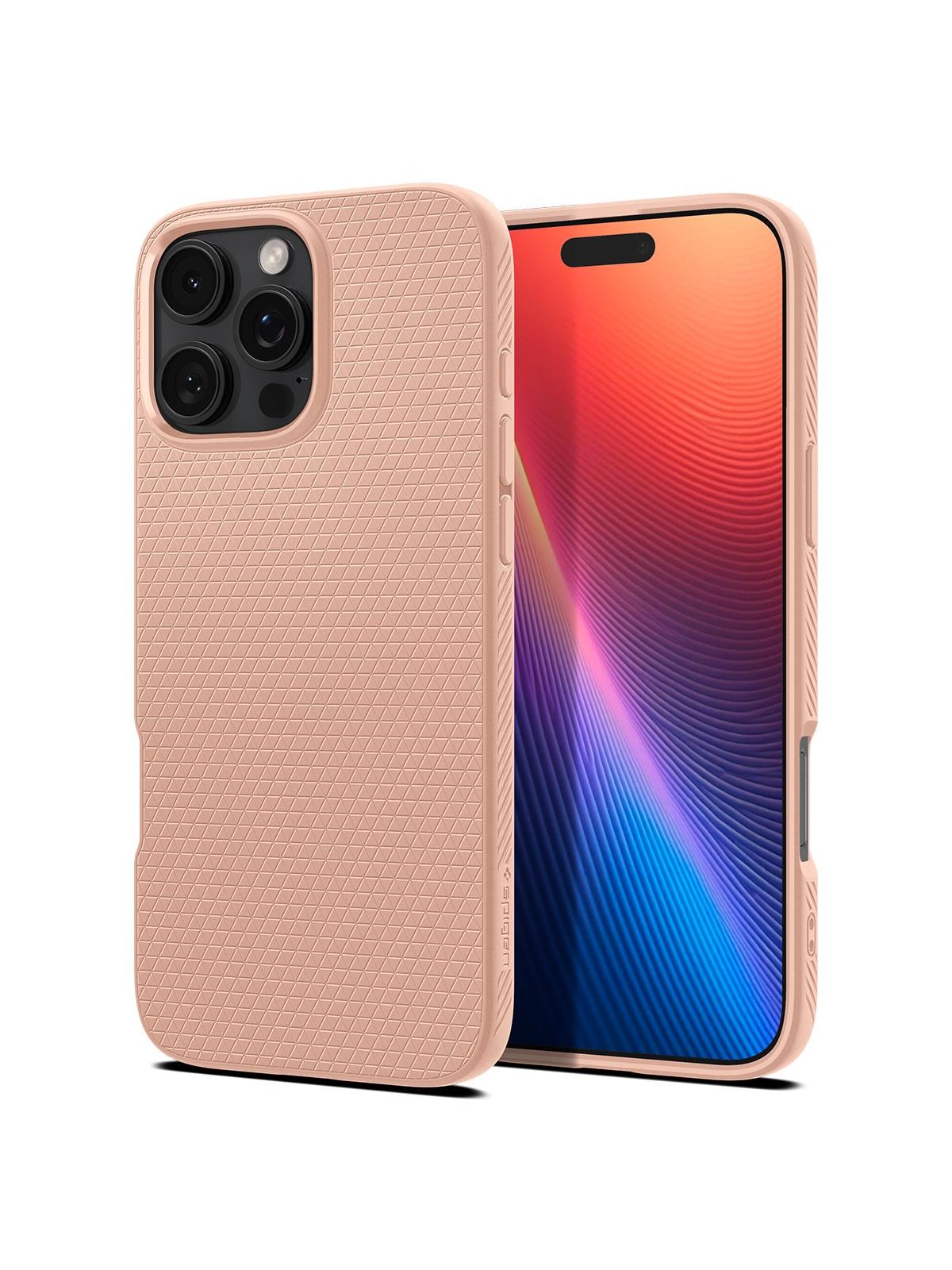 Spigen Liquid Air - rose titanium - iPhone 16 Pro Max