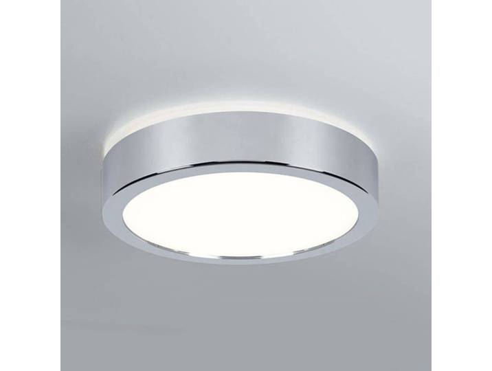 LED-plafondlamp Aviar, dimbaar, chroom / zilver, Badkamer, Kunststof, Modern, LED plafondlamp