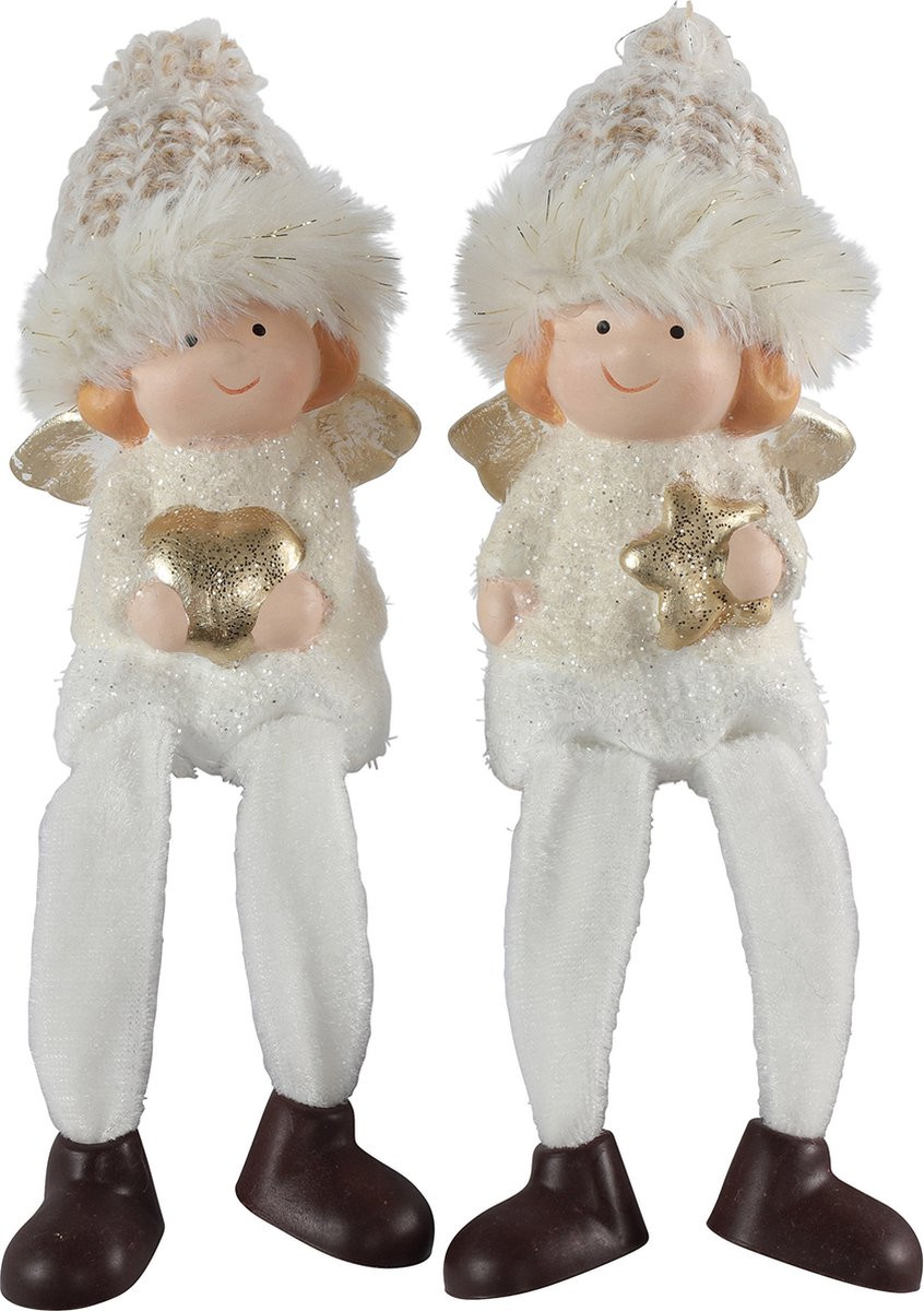 Countryfield Engel Ginnie S - goud - 2 stuks