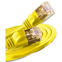 WIREWIN Slim KAT6 LIGHT rund U/UTP 10.0m Gelb