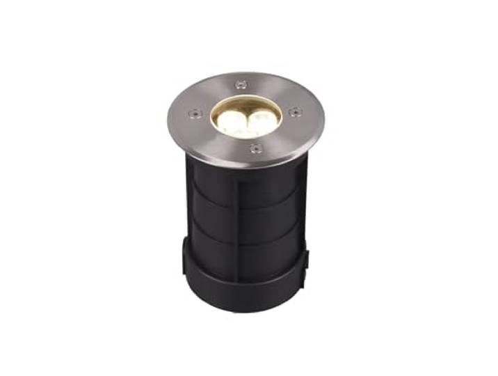 Trio Leuchten Spot LED extérieur Belaja 821660107 - En métal nickel mat - Avec LED 3 W