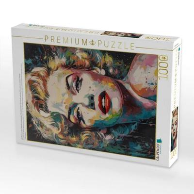 CALVENDO Puzzle Ein Motiv aus dem Kalender prominenten Persönlichkeiten kunstvolle portraits Für immer in unseren Herzen | 1000 Teile Lege-Größe