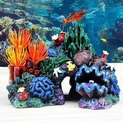 Inspire Daily Merch Resin Plant Mountain Aquarium Decoration Fish Tank Ornament Coral Reef Landscaping Resin Plant Mountain Aquarium Decoration Fish Tank Ornament Coral Reef Landscaping