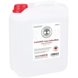 Nanodis Aqua bidestillata 5 l-Kanister