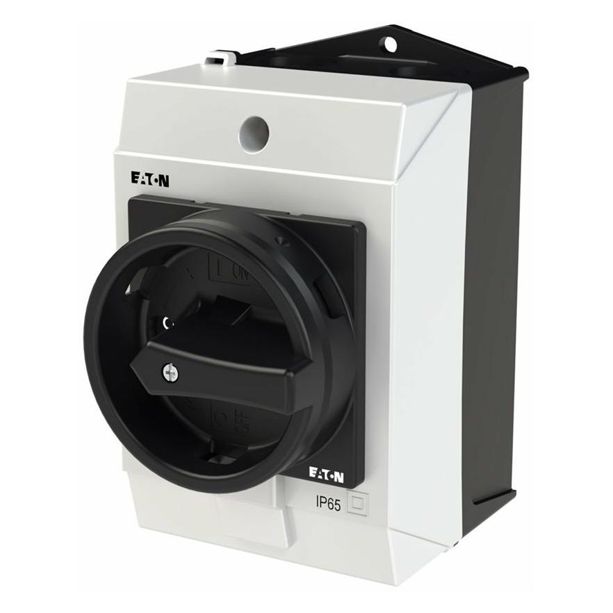 Eaton Main switch, 3-pole + N, 20 A, enclosed (T0-2-8900/I1/SVB-SW)
