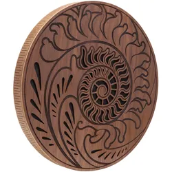 Meinl Rain Disk mit Ozeanklang für Entspannung (Diverse), Perkussion, Schwarz