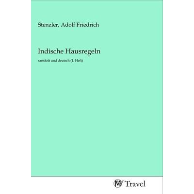 Indische Hausregeln, Taschenbuch von , MV-Travel, 978-3-96884-117-5