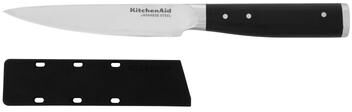 KitchenAid Gourmet Forged Fine-Edge Utility Knife, 4.5-Inch, Black