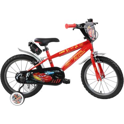 Kinderfahrrad DISNEY "Cars 16", weiß, neutral, Fahrräder, Kinder, 25cm, 16 Zoll (40,64cm) hinten: 16 Zoll (40,64cm)