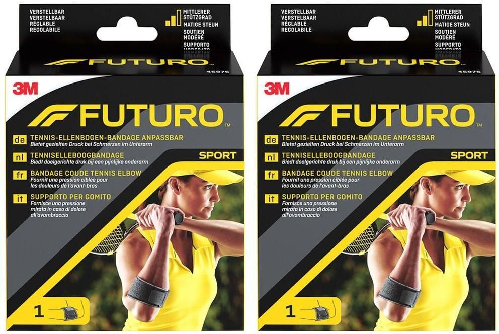 3M Futuro Sport Ellenbogenbandage 2x 2x1 St Bandage(s)