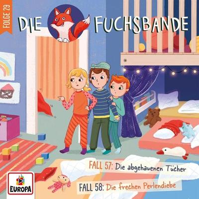 Folge 29: Fall 57: Die abgehauenen Tücher/Fall 58: Die frechen Perlendiebe - Jana Lini, Audio, 4066339012394