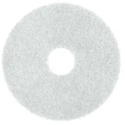 Superpad Arcora weiß 20 Zoll 508 mm Reinigungspad zum Trocken-Polieren oder Einarbeiten von Wachsen/Ölen