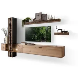 Hartmann Wohnwand Runa Holz Eiche Natur