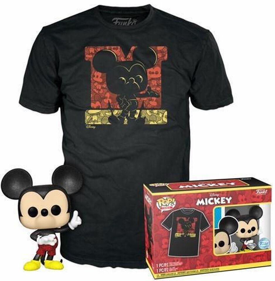 Funko Pop! & Tee (Adult): Disney - Mickey (Diamond Collection) (Special