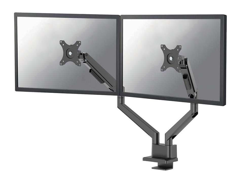 Neomounts NEXT Slim DS70-250BL2 vollbewegliche Tischhalterung für 17-32" Bildschirme - Schwarz