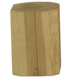 Holz Hocker Eiche H 40 cm 30x30 cm