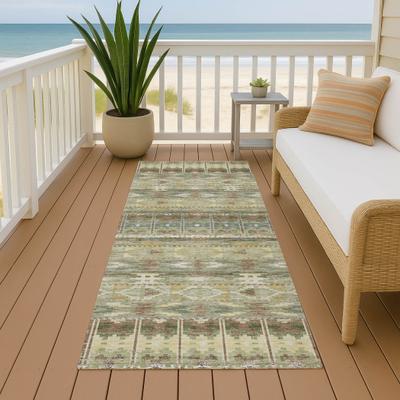 Addison Rugs Machine Washable Indoor/ Outdoor Global Haswell Chantille Rug