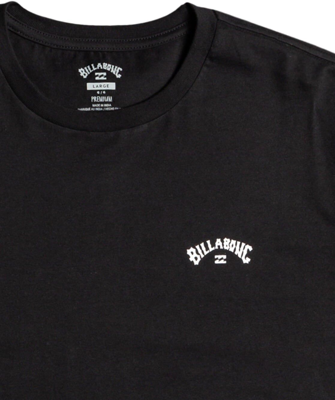 T-Shirt BILLABONG "Arch Wave", Jungen, Gr. L, schwarz, Obermaterial: 100% Baumwolle., Shirts T-Shirt schwarz L