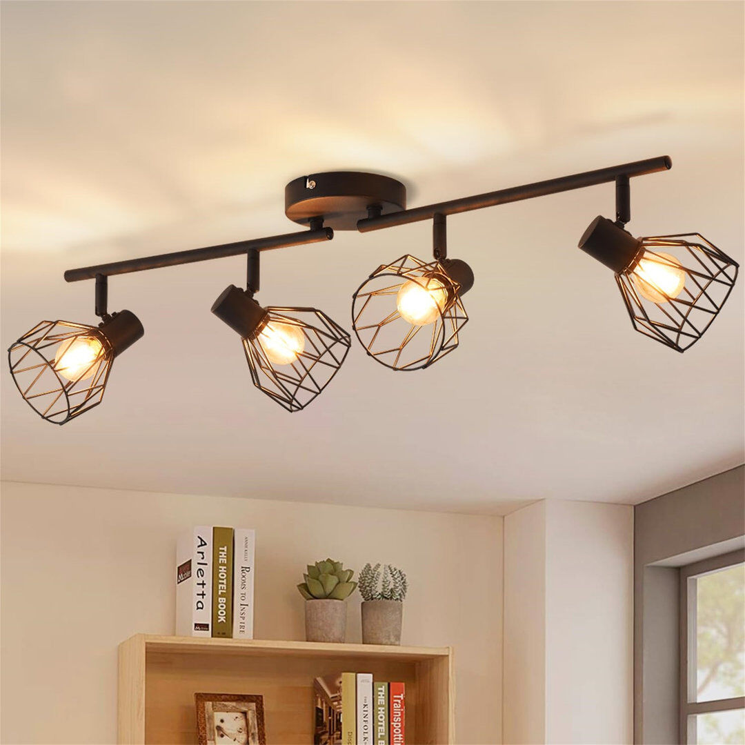 Fairmont Park Spotlight Matte Black 20cm H X 72cm W X 12cm D