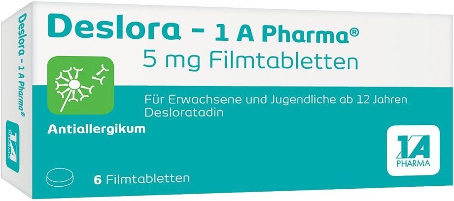 Deslora - 1 A Pharma® 5 mg Filmtabletten 6stk