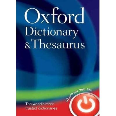 Oxford Dictionary and Thesaurus, Gebundene Ausgabe von Oxford Dictionaries, Oxford University Press Trade, 978-0-19-923088-4