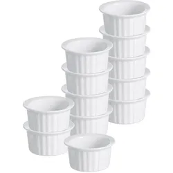 Ritzenhoff & Breker Auflaufformen Bianco ø 10 cm 12er Set