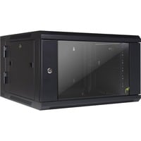 Wandgehäuse SMB-6606, IT-Schrank schwarz, 6HE