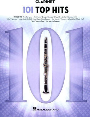 Hal Leonard 101 Top Hits for Clarinet