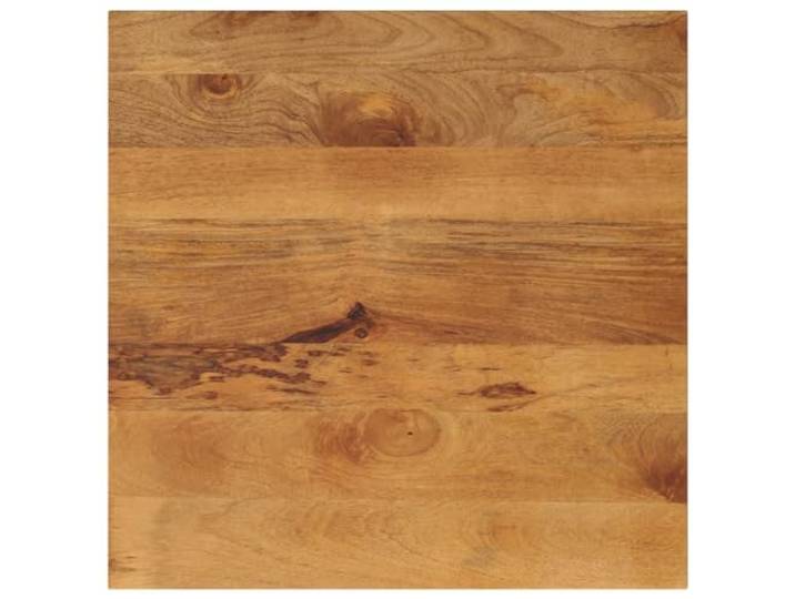 hliofuir Tischplatte 70x70x3,8 cm Quadratisch Massivholz Mangoholz Ersatztischplatte in Eichen-Optik für Gastronomie, Bistro oder Küche zum einfachen Gestalten individueller Möbel.