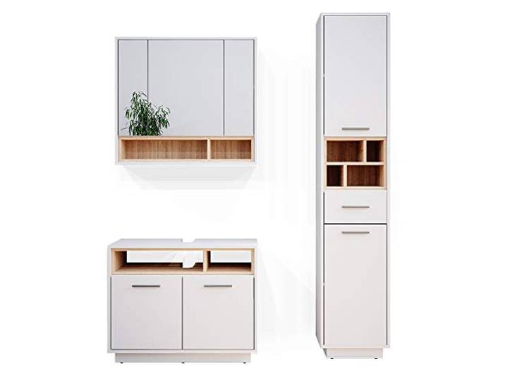 Vicco Badmöbel-Set Beatrice, Weiß 80 cm